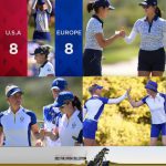 ทีมกอล์ฟสาวสหรัฐอเมริกานำยุโรป 5-3 คะแนนวันแรกเปิดรายการ The Solheim Cup