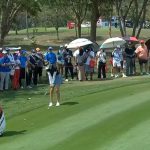 “แพงกี้” แอลล่า แกลิทสกีย์ นักกอล์ฟสมัครเล่นทีมชาติไทย ลงซ้อมที่สนาม Pondok Indah Golf Course