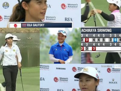 8 สาวไทยผ่านตัดตัวยกแผง รายการ Women’s Amateur​ Asia-Pacific