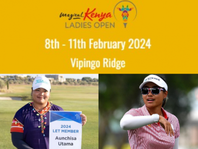 เอาใจช่วย “April และ Jan” ลงศึกรายการ “Magical Kenya Ladies Open” LET 2024 8-11 กุมภาพันธ์ นี้