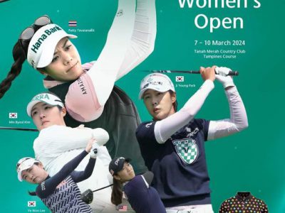 “แพตตี้” ธวัชธนกิจ ร่วมกับอีก 3 โปรสาวไทย ว่าน,ซิม,แพงกี้ รายการHana​ Financial​ Group​ Singapore​ Women’s​ Open​