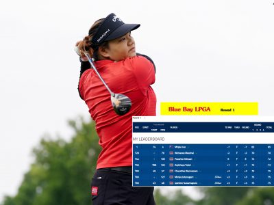จบไปแล้วกับรอบแรก กอล์ฟ LPGA tour รายการ Blue Bay LPGA