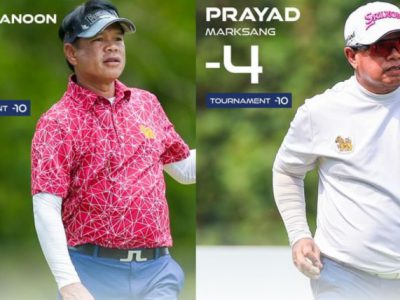 วันสุดท้ายลุ้นแชมป์กันสนุก ประหยัด มากแสง และ ธรรมนูญ ศรีโรจน์ นำรวม 10 อันเดอร์ ไทยแลนด์ แชมเปี้ยน ทัวร์ 2024