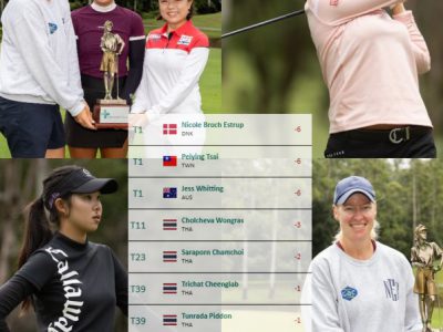 Nicole Broch Estrup, Pei-Ying Tsai, และ Jess Whitting รับแชมป์ร่วม Australian Women’s Classic – Presented by Pacific Pay Resort Studios