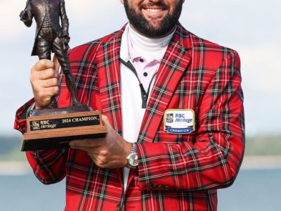 Scottie Scheffler คว้าแชมป์รายการ RBC Heritage เป็นชัยชนะต่อเนื่อง 4 จาก 5 รายการ