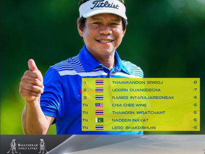 วันแรก รายการ 3rd SINGHA-SAT Thailand Champions Tour 2024
